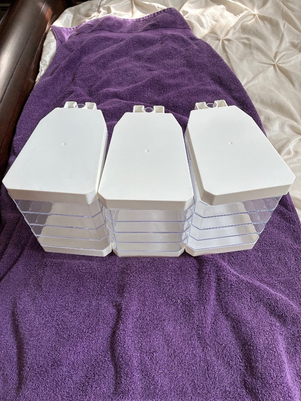 New Set of 3 Make-up/Jewelry Organizers